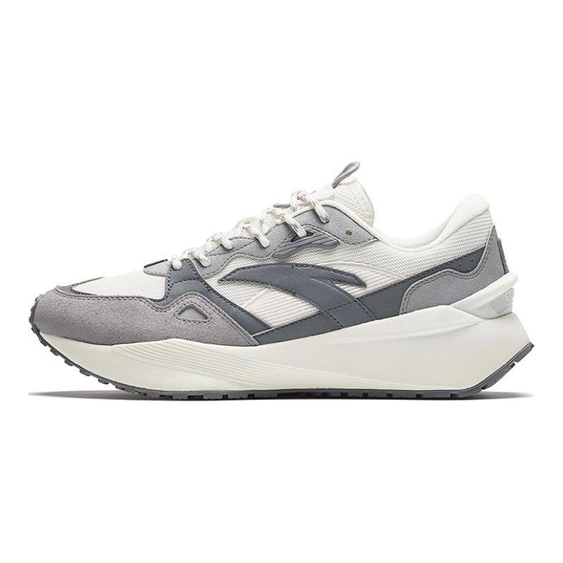 Anta HERITAGE Abrasion Resistant Breathable Cushioning Low top Casual Shoes Men's Cool Gray 112348878-3