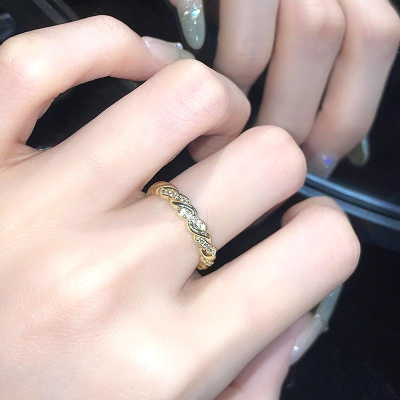 High-End Personality Open Ring Cold Wind Niche Design French Fashion Ring Women