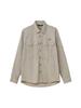 North Shirt Rustle Canopy Shirt Stone Slab M [The Face] Long-Sleeve