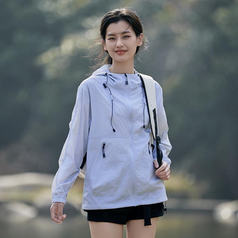 

F**N Ice Silk Sun Protection Jacket for Men and Women, Summer 2025, Breathable Lightweight Outdoor Skin Wear. 4XL