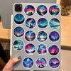 50 Cartoon Aurora Art Graffiti Stickers Decorative Guitar Notebook Suitcase DIY Waterproof