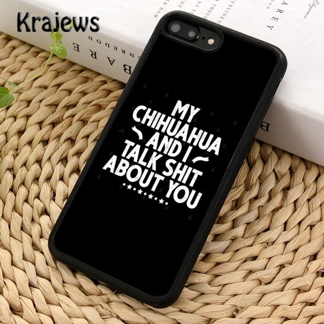 Krajews Heartbeat Chihuahua Puppy Dog Phone Case Cover For iPhone 17 Air 16 15 14 Plus 11 12 13 Pro Max Coque