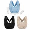 Mochila Impermeable para Perro Mascota Resistente al Desgaste Gran Capacidad Bolso de Pecho para Mascota Correa Cruzada Manos Libres Bolso para Llevar Gato Compras