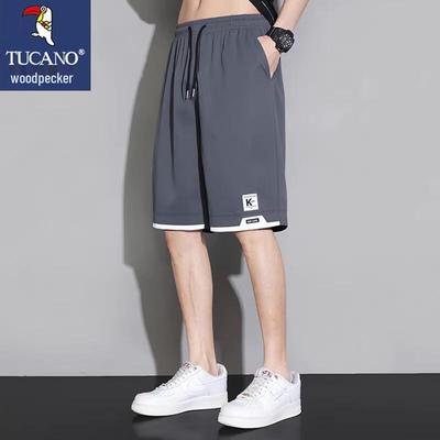 Herren Sportshorts aus Eis-Seide, schnelltrocknend