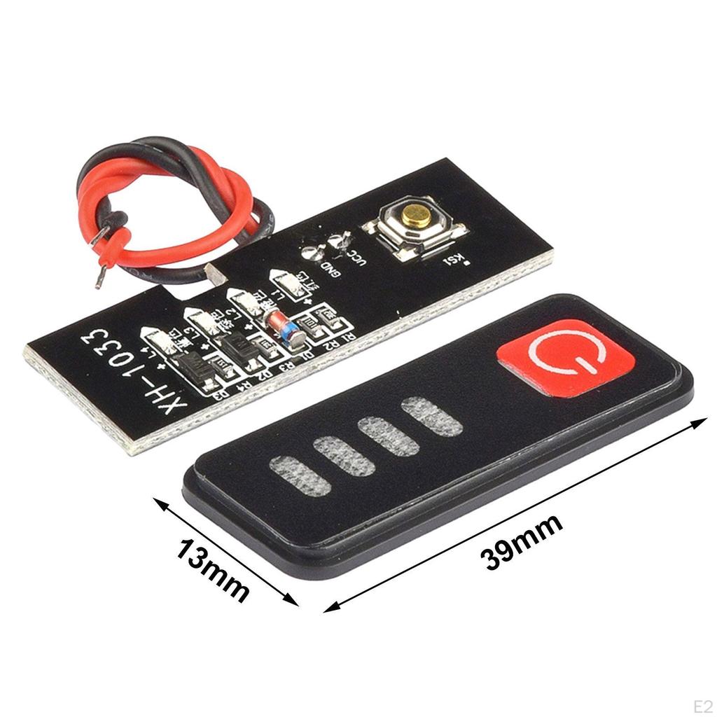 Battery Capacity Indicator LED Display Module 5S 18V 21V Gauge Monitor Electric