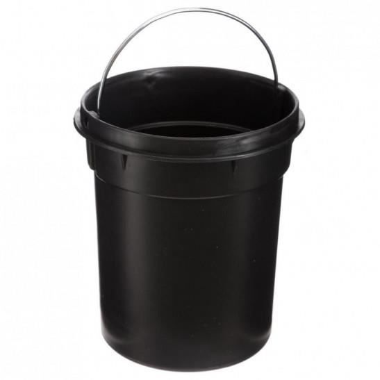 Poubelle à Pédale "Natureo" 3 litres Blanc Atmosphéra - Noir
