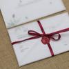 Translucent Vellum Envelopes for DIY Invitations with Wax Seal Option, Blank & Creative, Includes Coupons