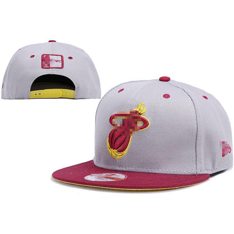 Embroidered Flat Brim NBA Cap for Men & Women - New American Hip Hop Style