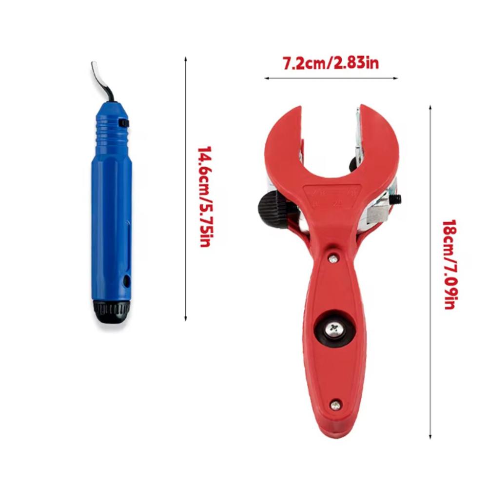 One-hand Pipe Cutter Ratchet Pipe Cutter Plumbing Repair 8-29 Mm Cuts Copper And PVC Compact For Confined Spaces
