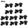 20pcs Gas Range Rubber Feet Bumpers Burner Grate Foot Gas Stove Grate Pad Gas Stove DVGSU101 And VGRT560-6GQ Replacement Parts