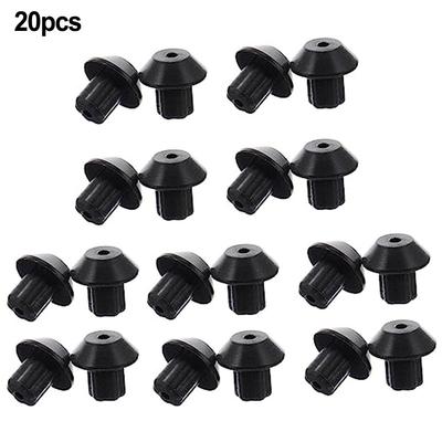 20pcs Gas Range Rubber Feet Bumpers Burner Grate Foot Gas Stove Grate Pad Gas Stove DVGSU101 And VGRT560-6GQ Replacement Parts