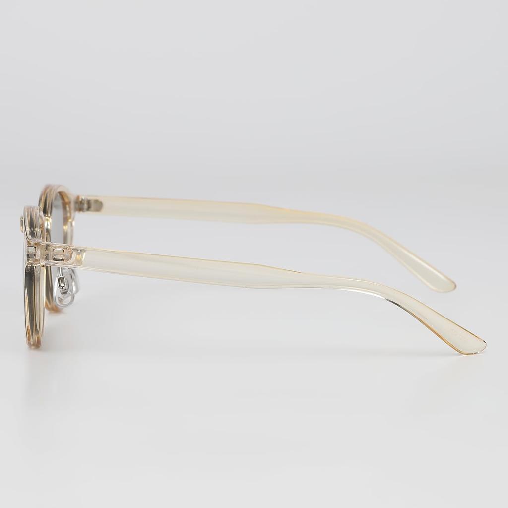 FASHION Boston Frame Sunglasses with Nose Colored Clear UV400 for Men and No Accessories Included Accessories [What Say] Pads, Lenses, Lenses,