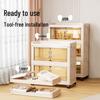 Foldable Rolling Magnetic Storage Cabinet