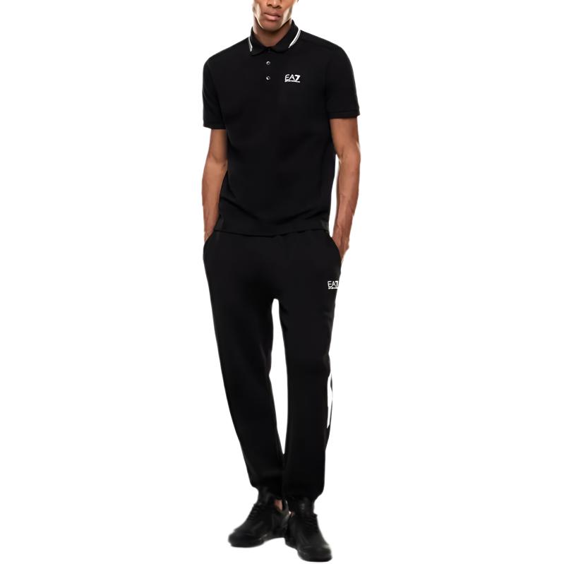 Emporio Armani EA7 SS26 Polo Sportiva Casual a Blocchi di Colore a Manica Corta Uomo top 7M001604-AF13511-UC001