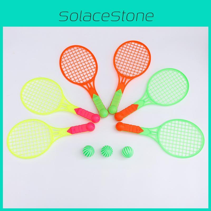 Racket Childrens Tennis Set Model Toy With Pp Material For Outdoor Recreation
