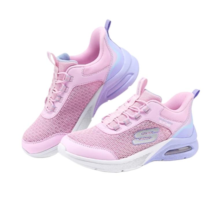 Skechers Girls Comfortable Fashion Versatile Trendy Running Shoes Kids sneaker Light-Pink 303969L-LTPK
