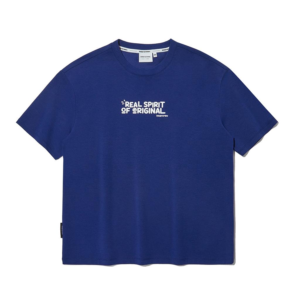 Intercrew Center Point Short Sleeve R Blue Ity2Tm01Arb R Blue/S (90)