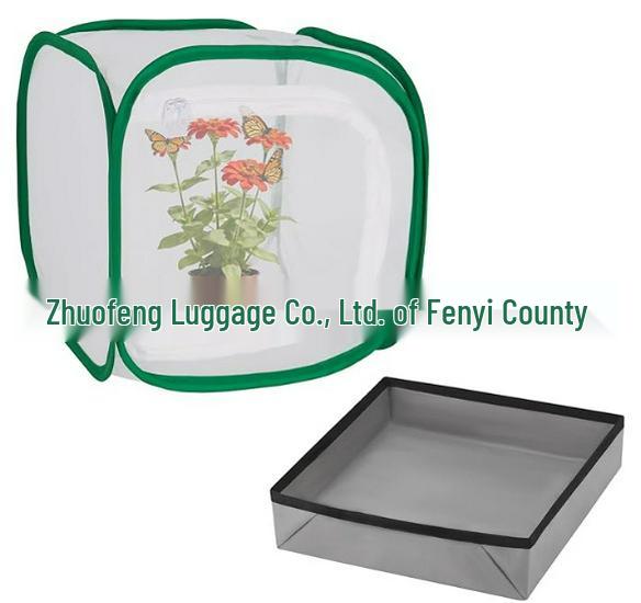 Portable 360-Degree Transparent Insect and Butterfly Observation Cage