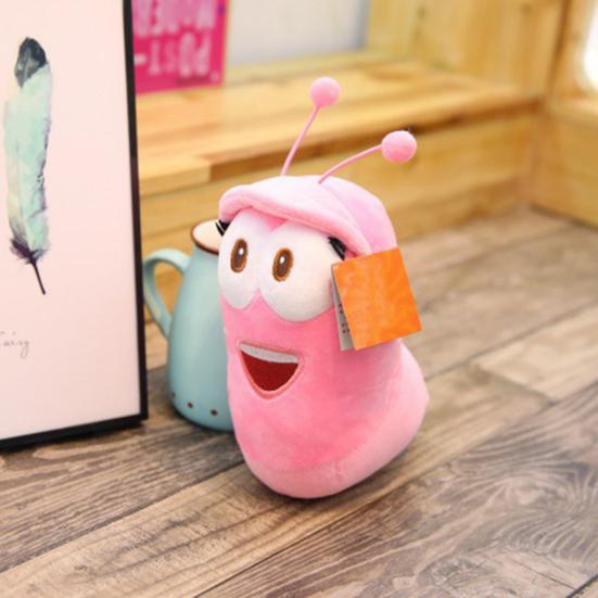 Yousheng Cartoon Inspired Plush Worm Toy Stuffed Worm Plushie Decoration Worm Shape Doll Pillow Animation Fans Collectible Gift