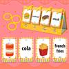 92 Food Desktop Cards, Word Cognition, Early Learning, Graphic Education, Parent-Child Interaction, Three-Dimensional Cards