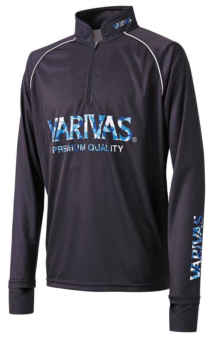 

VARIVAS Dry полумолния длинный рукав черный LL VAZS-23 чёрный