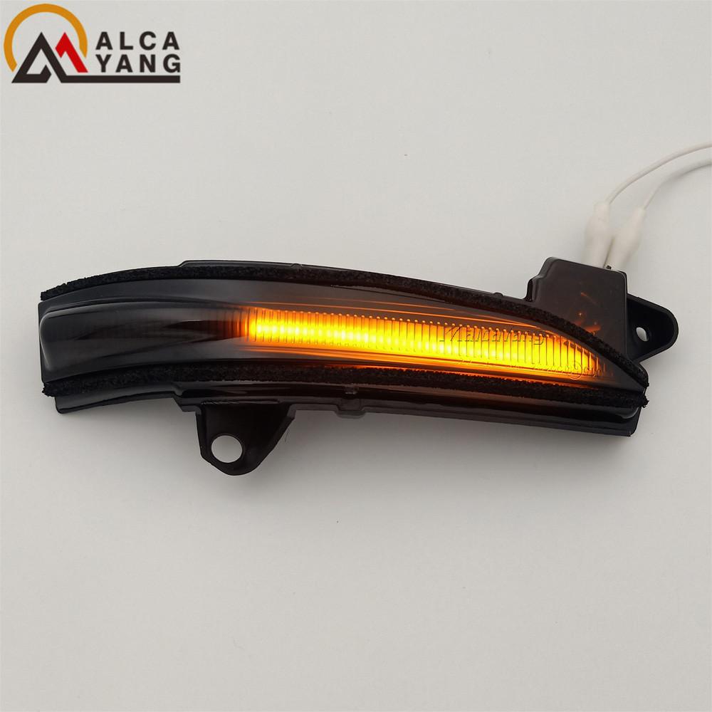 2pcs Dynamic Blinker for Ford Fusion Mondeo USA Version LED Turn Signal Mirror Indicator Light 2013 2014 2015 2016 2017-2020