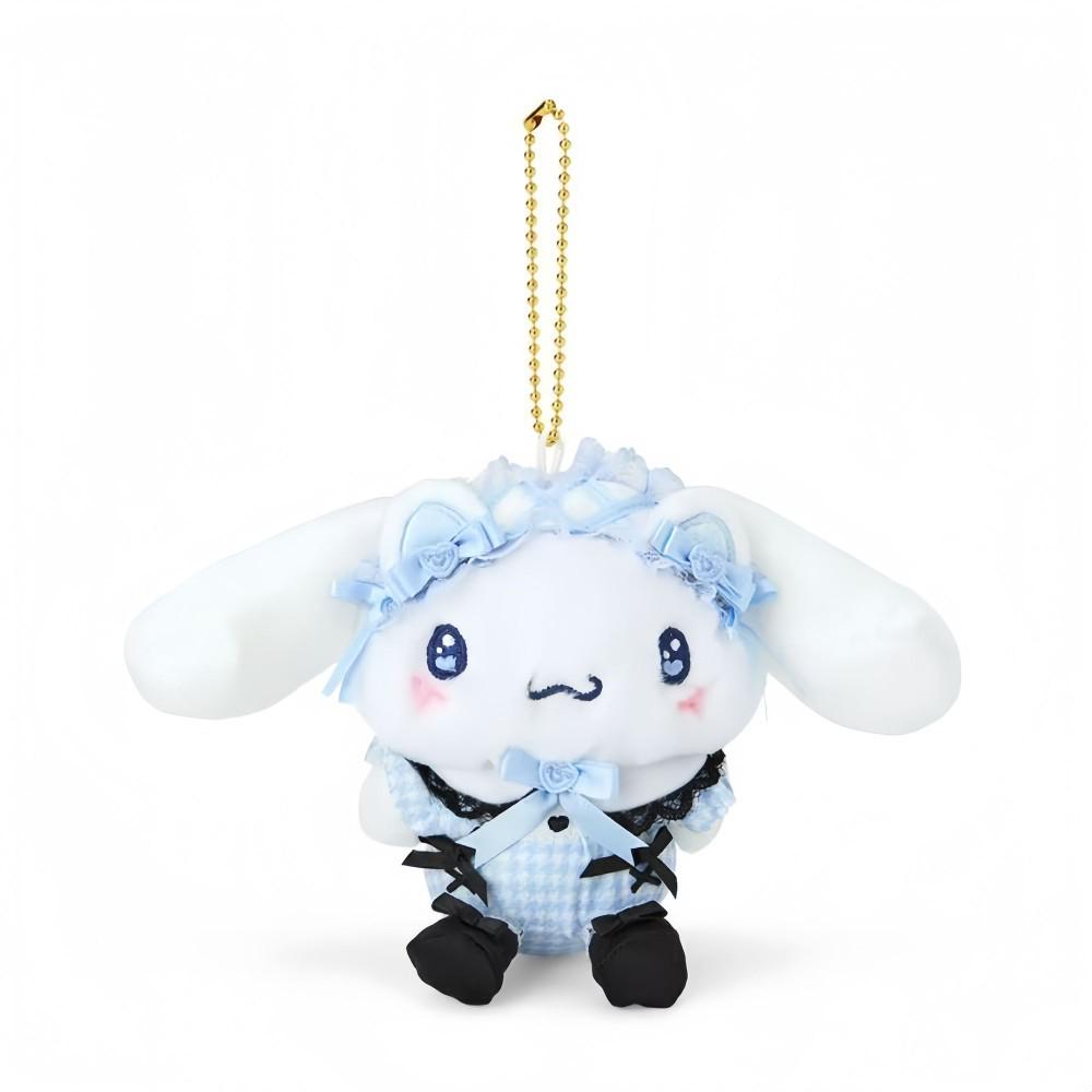 Fourth Gen My Melody & Kuromi Lace Plush Bag Charm Keychain