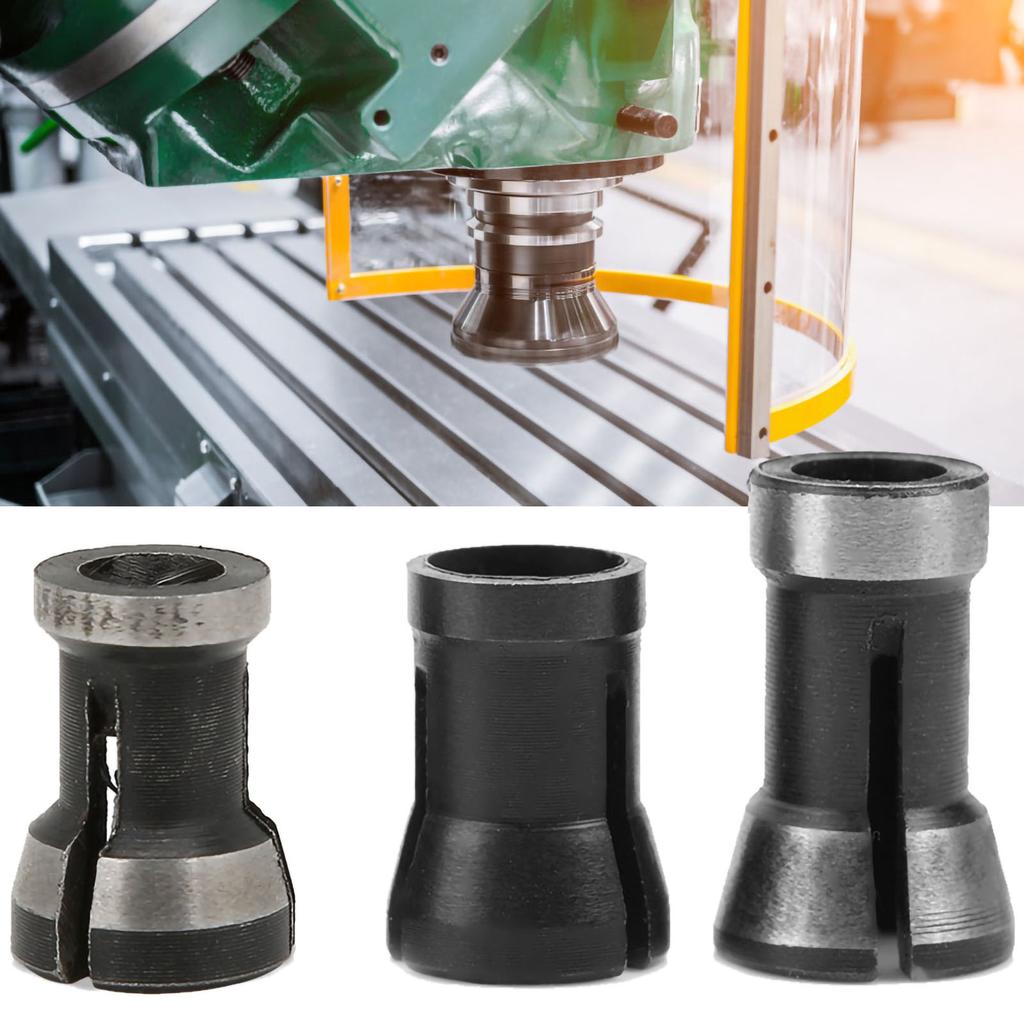 3PCS 6 6.35 8mm Chuck Adapter Woodworking Milling Trimming Cutter Chuck Engraving Head