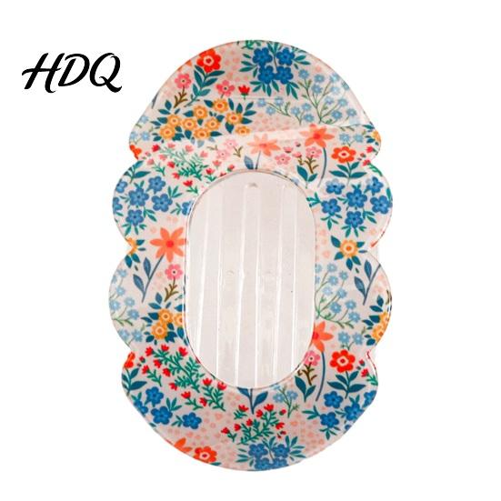 Half-up Hair Clip Claw for Women Transparent Acrylic with Anti-Slip Dense Teeth