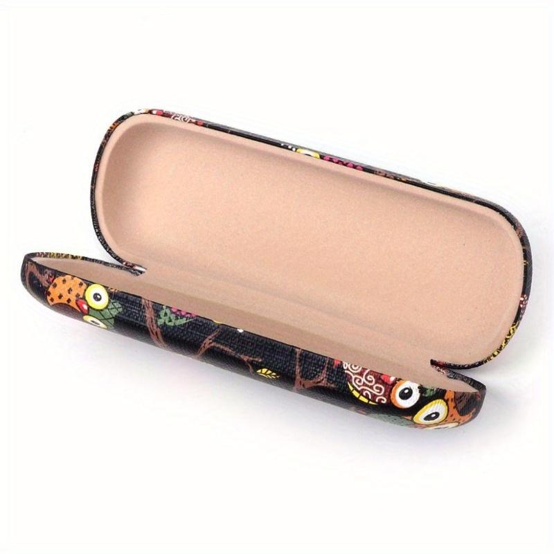 3Pc Glasses Box Cartoon Owl Animal Cute Sunglasses Storage Protector Portable Cases Women