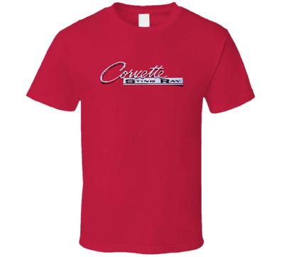 Corvette Stingray Red T Shirt