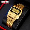Electronic Watch Small Square Fashionable Multi-functional Men's Watch Steel Belt Waterproof Sports Electronic Watch