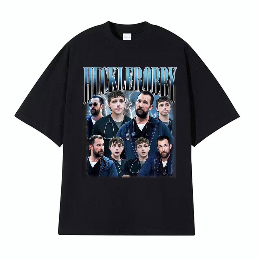 Hucklerobby Dennis Whitaker Tee Trinity Santos Michael Robinavitch Tv Show Noah Wyle T Shirts Unisex Women Fashion Harajuku T-Shirt