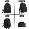 [RAKEE] Women's Backpack, Large Capacity, Town Backpack, Business Backpack, Black, Outdoor, Boys, Girls, School Backpack, High School Students, Commut