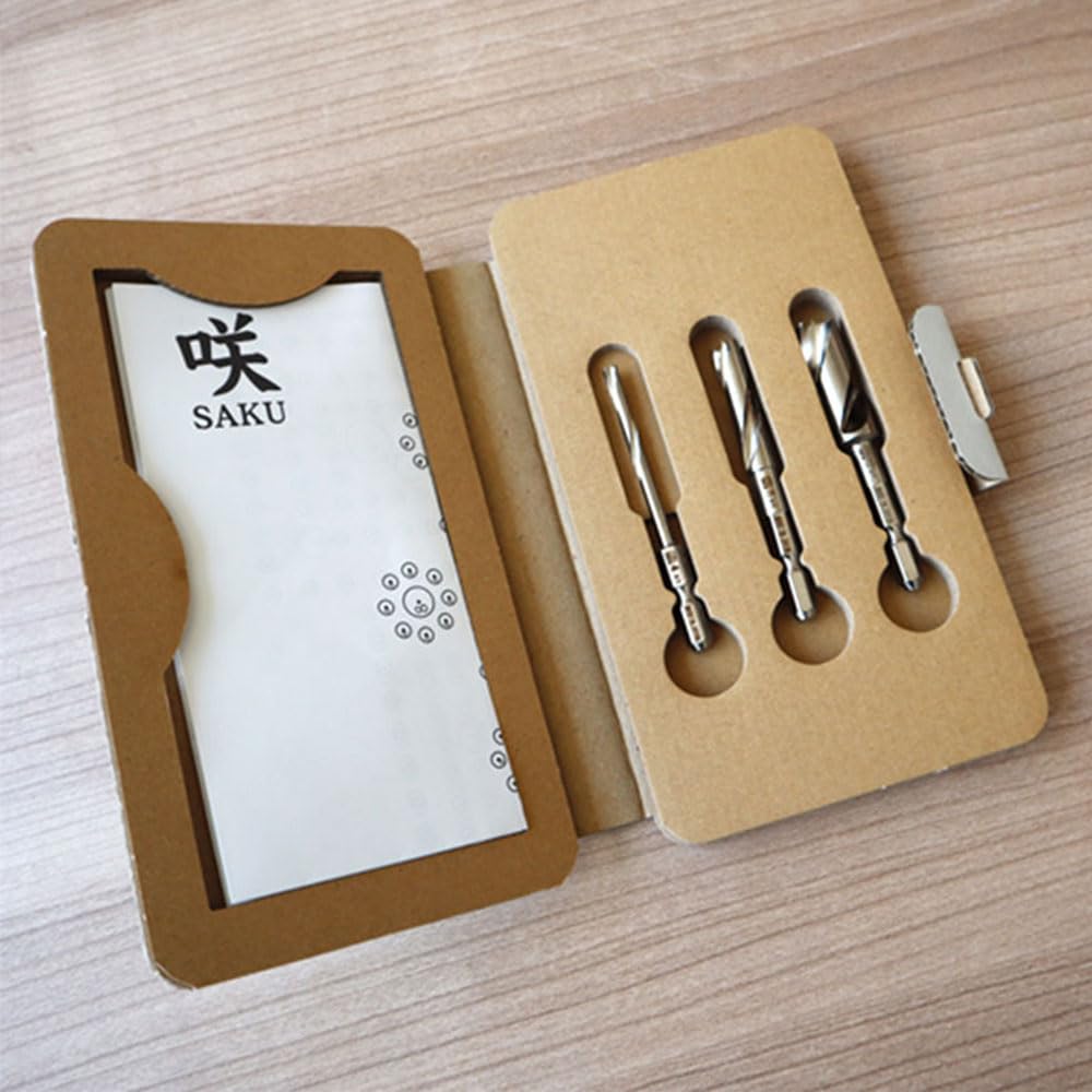 

Bamboo Light Wabisabi Bamboo Drill 4 Designs Set Star-M No.601 4/8/12mm +