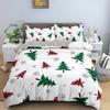 Christmas Decoration Comfortable Duvet Quilt Cover Pillowcase Bedding Set Children Bedroom Decoration Home Textile