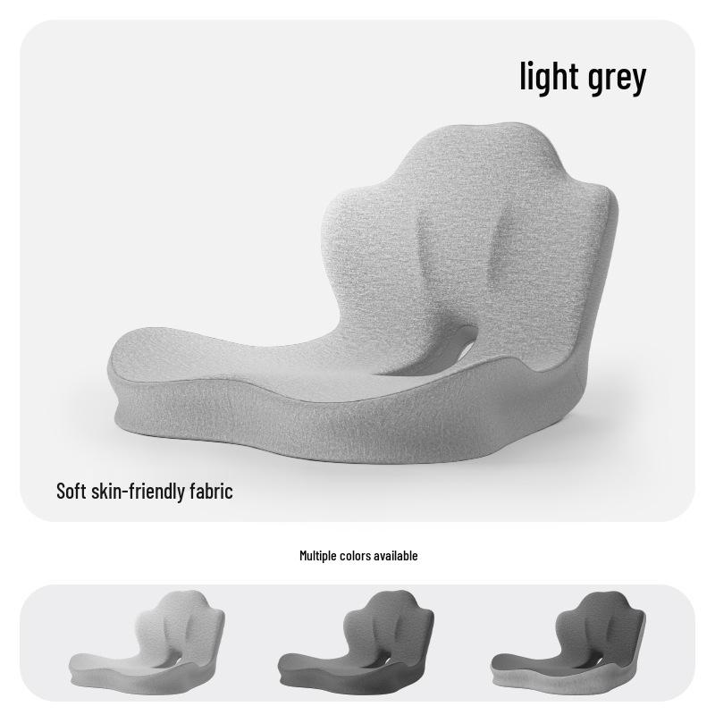 Ergonomic Integrated Seat & Backrest Cushion for Office, Student, and Car Support