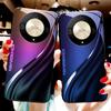 Gradient blending gray For Honor 50 70 30 90 200 X5 X5b Plus X6 X8 4G 9 X9c Smart 30 Max  Magic 4 5 Pro 7 Lite glass phone case