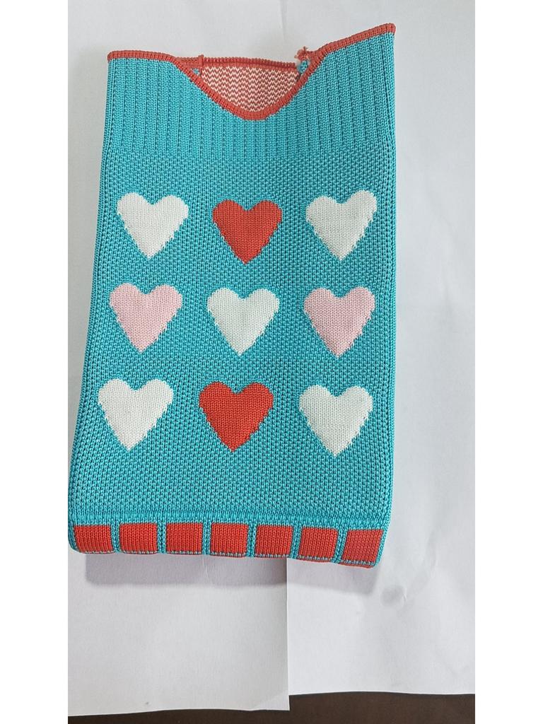 Korean Style 2024 Knit Tote & Crossbody Bag for Women