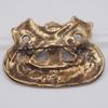 Used F524 Brooch Viking Ship Gold Color Design Costume Jewelry