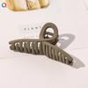 1pcs 11cm Women Cross Frosted Hairpin Fashion Elegant Hair Shark Clip Large Hair Claw Clips Girls Korean Hair Accessories