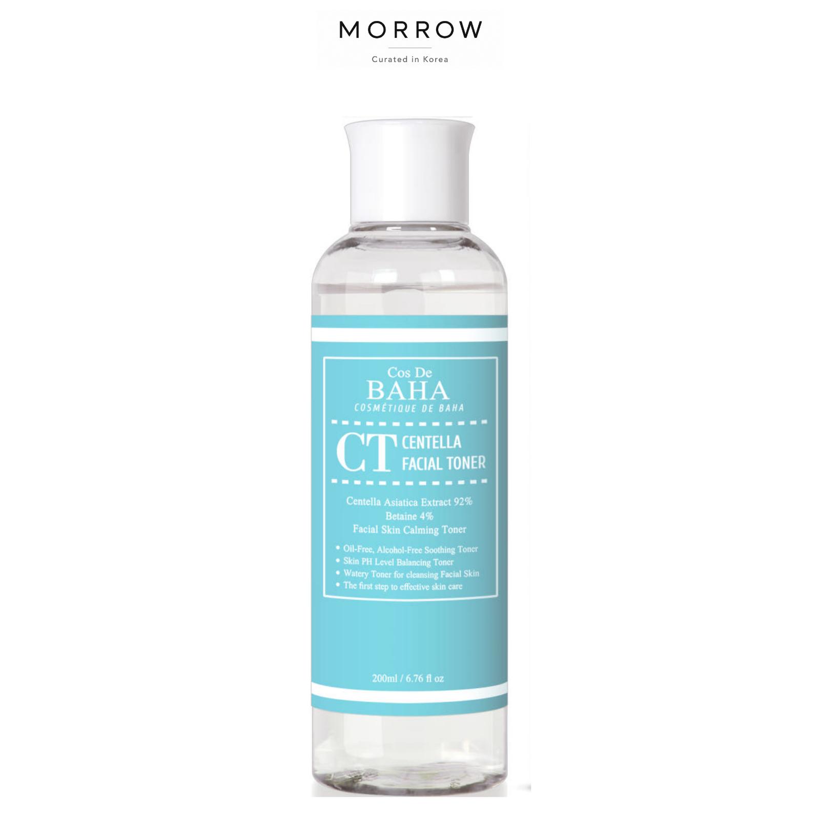COS DE BAHA CT Centella Asiatica 92% Soothing & Hydrating Facial Toner 200ml 200ml 1EA