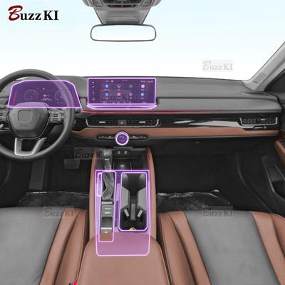 For Honda Pire 202ar Interior Center Console Gear Transparent TPU Paint Protective Car Film Anti Scratch Sticker LCD Screen