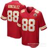 Kansas City Chiefs Football Jersey 15 MAHOMES 87 KELCE Embroidered Sports Team Uniform