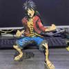 Anime One Piece Luffy Artistic Modeling Figure Toys PVC Action Figurine Scene Collection Model Doll Birthday Gifts