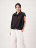 ACUD Loosefit Sleeveless Shirt Blouse _Black