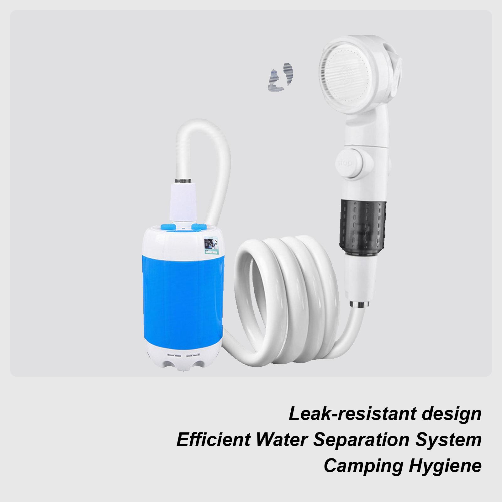 

Portable Outdoor Shower Portable Shower For Camping Electric Sprayer Head For Travel Tent Sports Garden Rv Hiking Beach Bathroom China Mainland