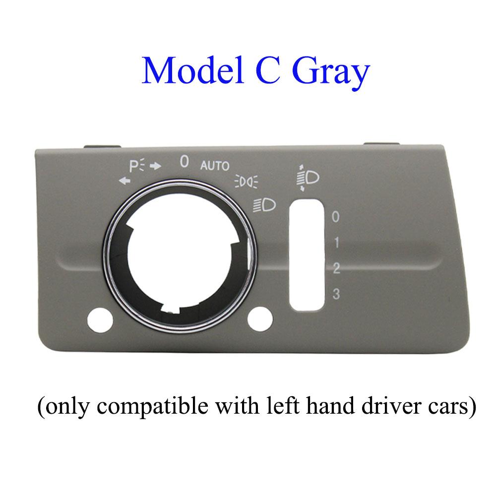 LHD Dashboard Headlight Cover Head Lamp Control Switch Panel Replacement For Mercedes Benz W211 E Class E320 E350 E550 2003-2008