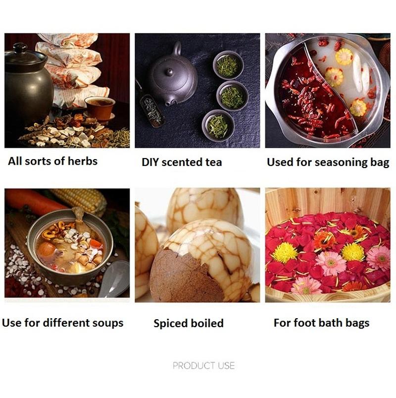 5 pc Cotton Muslin Drawstring Bag For Home Brew Wine Beer Sieve Juice Vegetable Coffee Filter Cooking Herbs Tea Gift Packaging