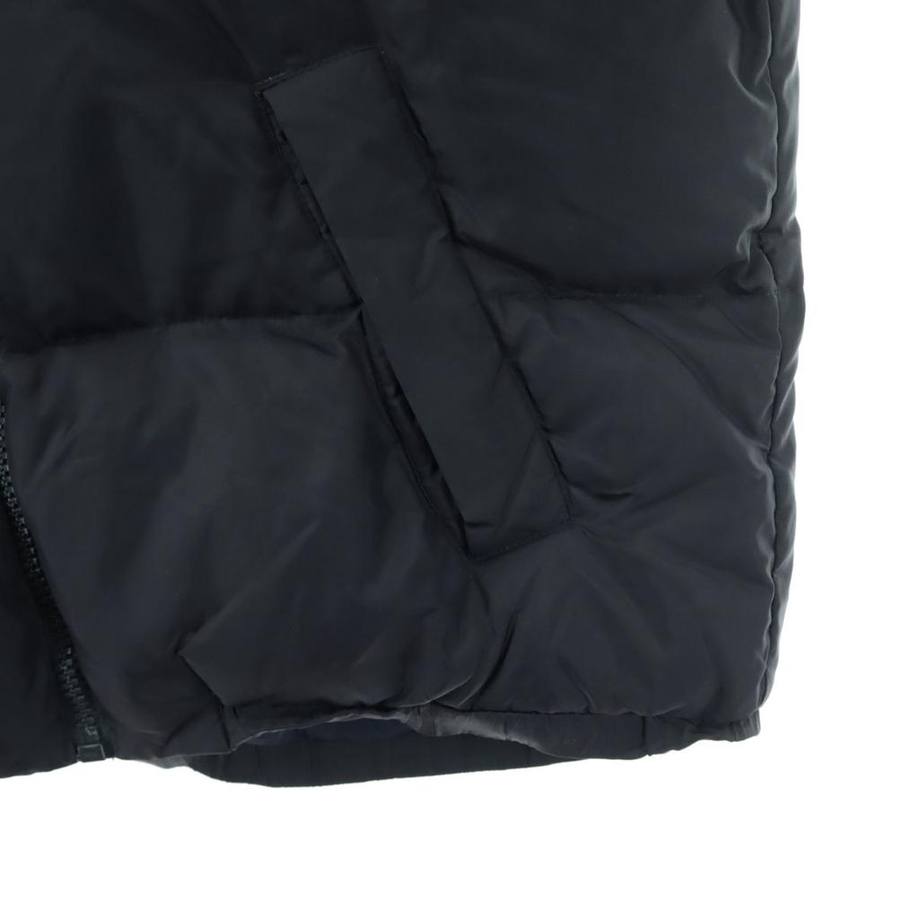 Tommy Hilfiger Jachetă de puf cu logo mic cu mânecă lungă M negru Bărbați Folosit